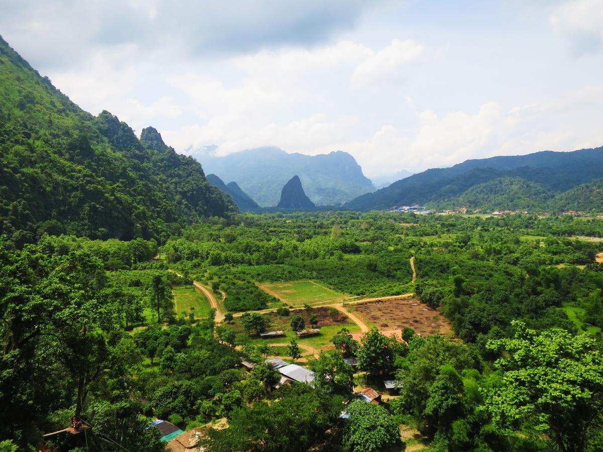 Elephant Adventure Village Tree House Vang Vieng Luaran gambar